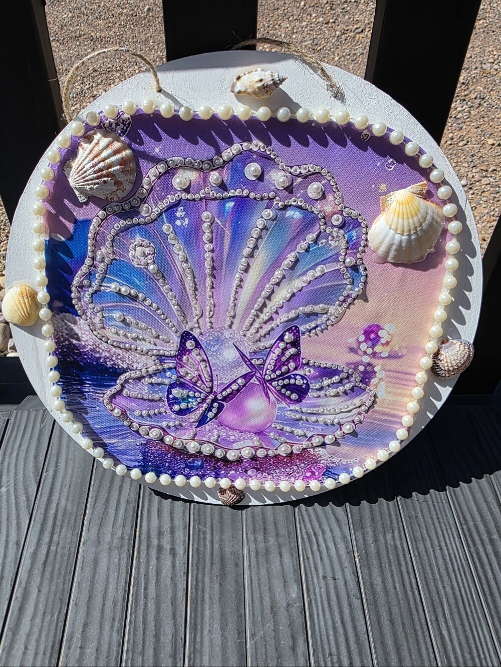 Decorative Pearl Shell Wall Art